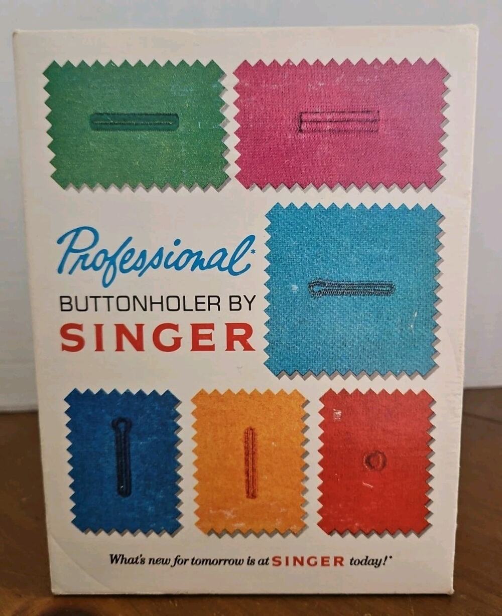 Singer Professional Buttonholer for Zig-Zag Sewing Machines Vintage 1973
